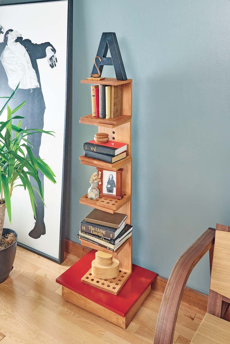 Build a Modern Angled Book Tower
