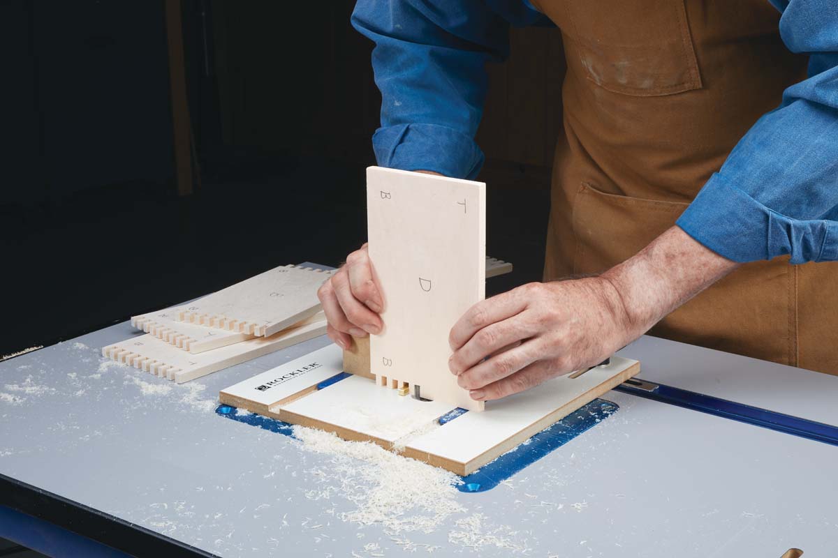 making dovetails at the router table