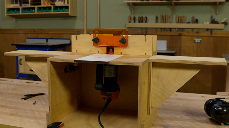 Shop-Built 3-in-1 Compact Router Table