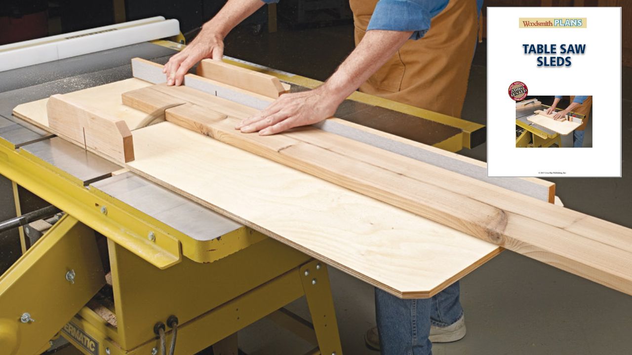Build Table Saw Sleds with FREE Plans from the Pros