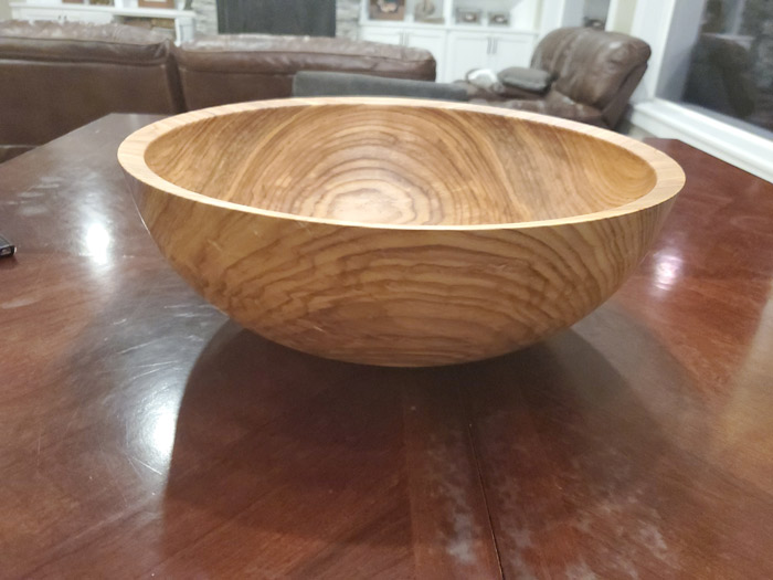 Turned bowl