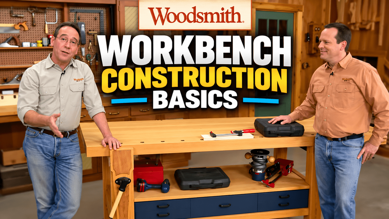 How to Build a Woodworking Workbench: Construction Basics