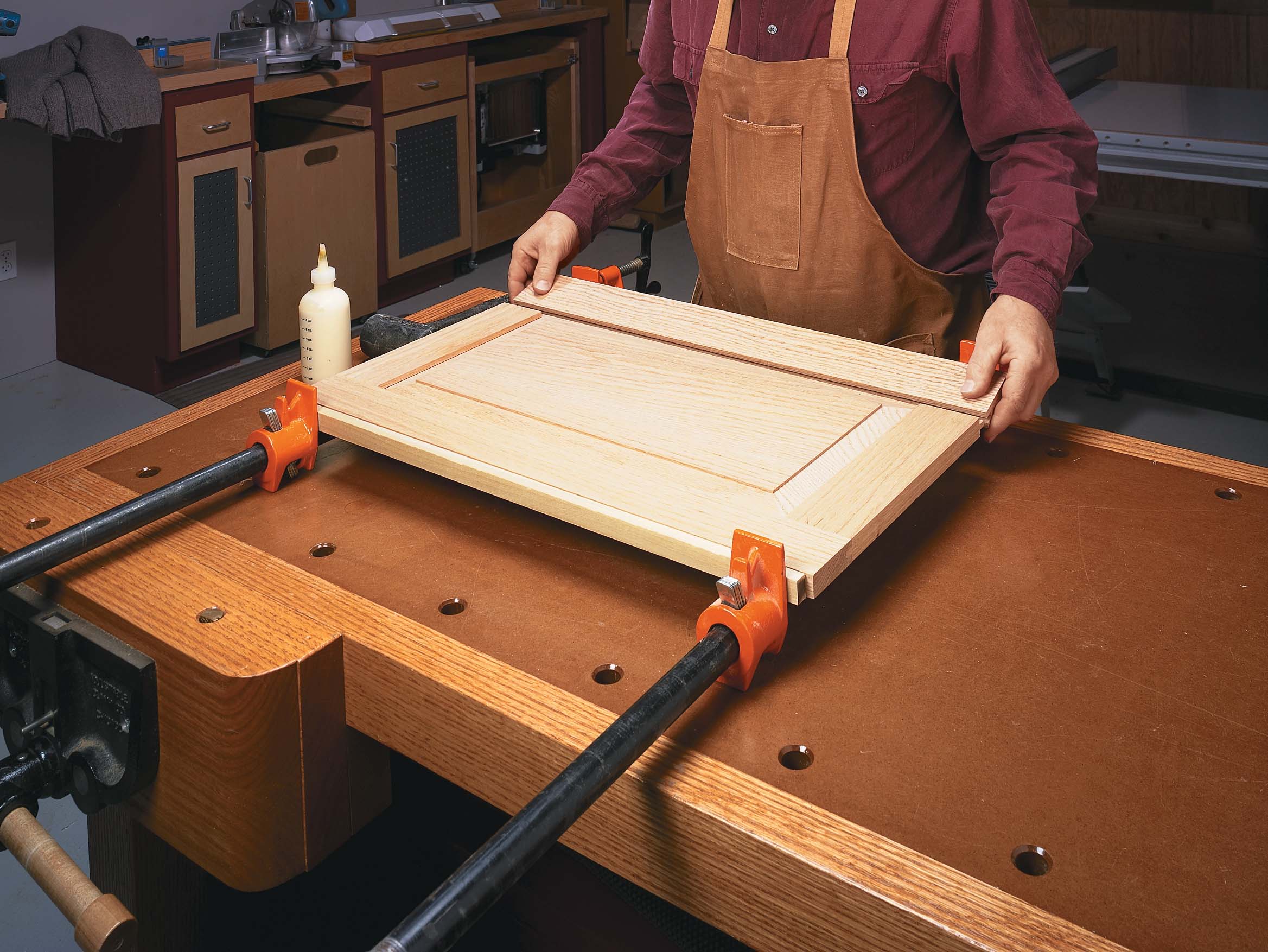 clamping wood together