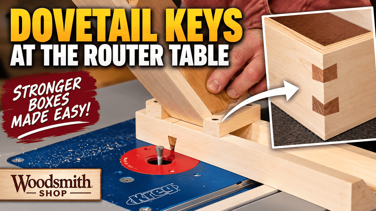 How to Make Dovetail Splines for Stronger Mitered Box Joints