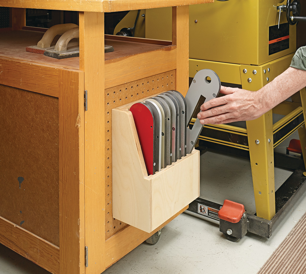  Table Saw Insert Caddy