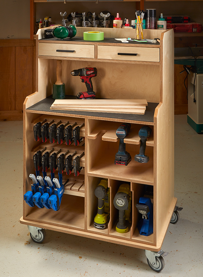 custom clamp cart
