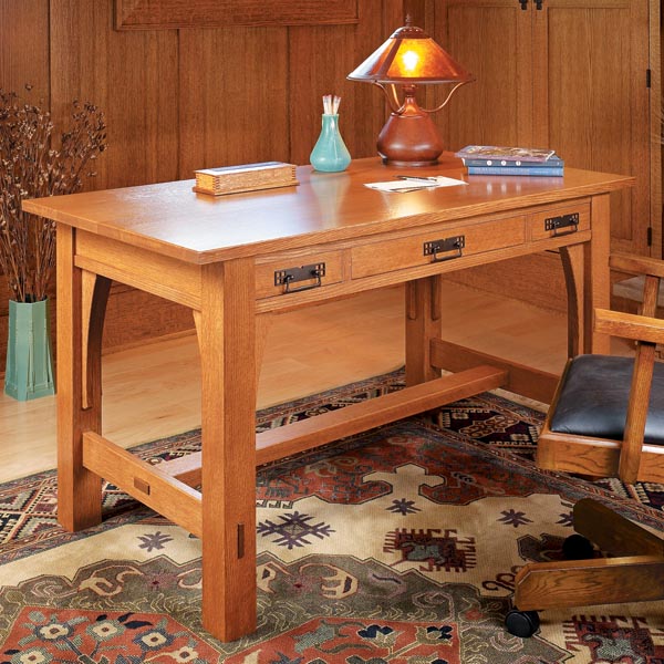 How to Make Craftsman-Style Table Legs with Quartersawn Oak