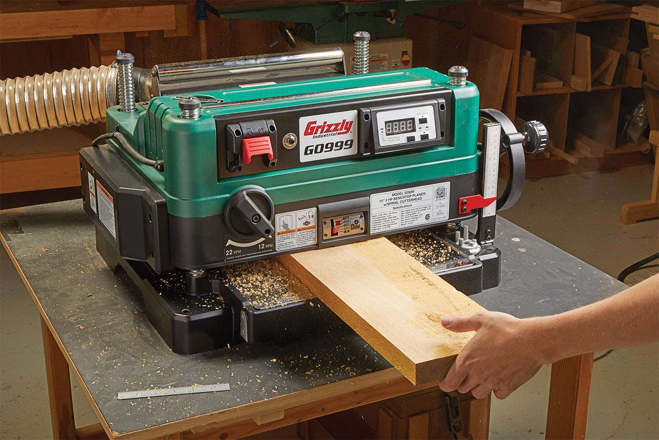 Review: Grizzly G0999 15-in. Benchtop Planer
