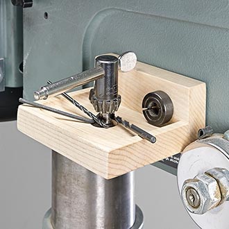 DIY Magnetic Parts Tray for Woodworking Tools