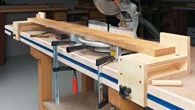 Versatile Miter Saw Workstation