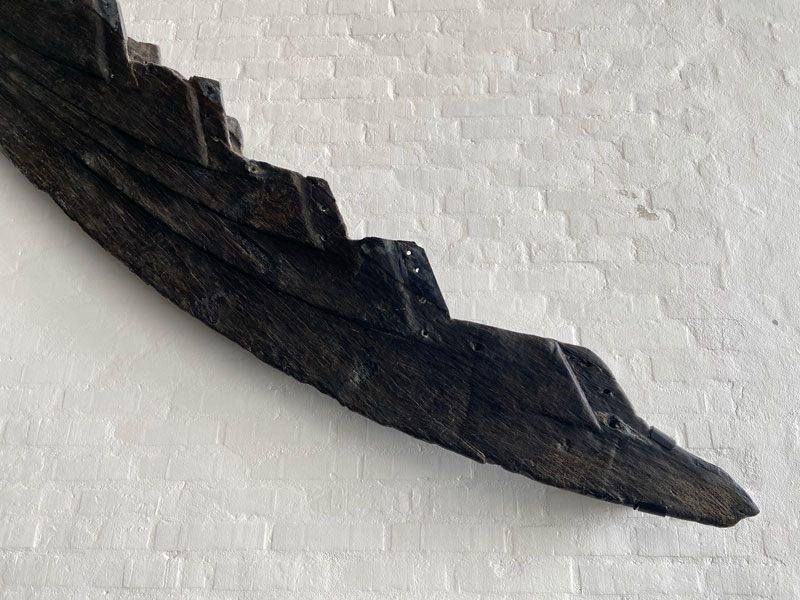 Viking ship prow