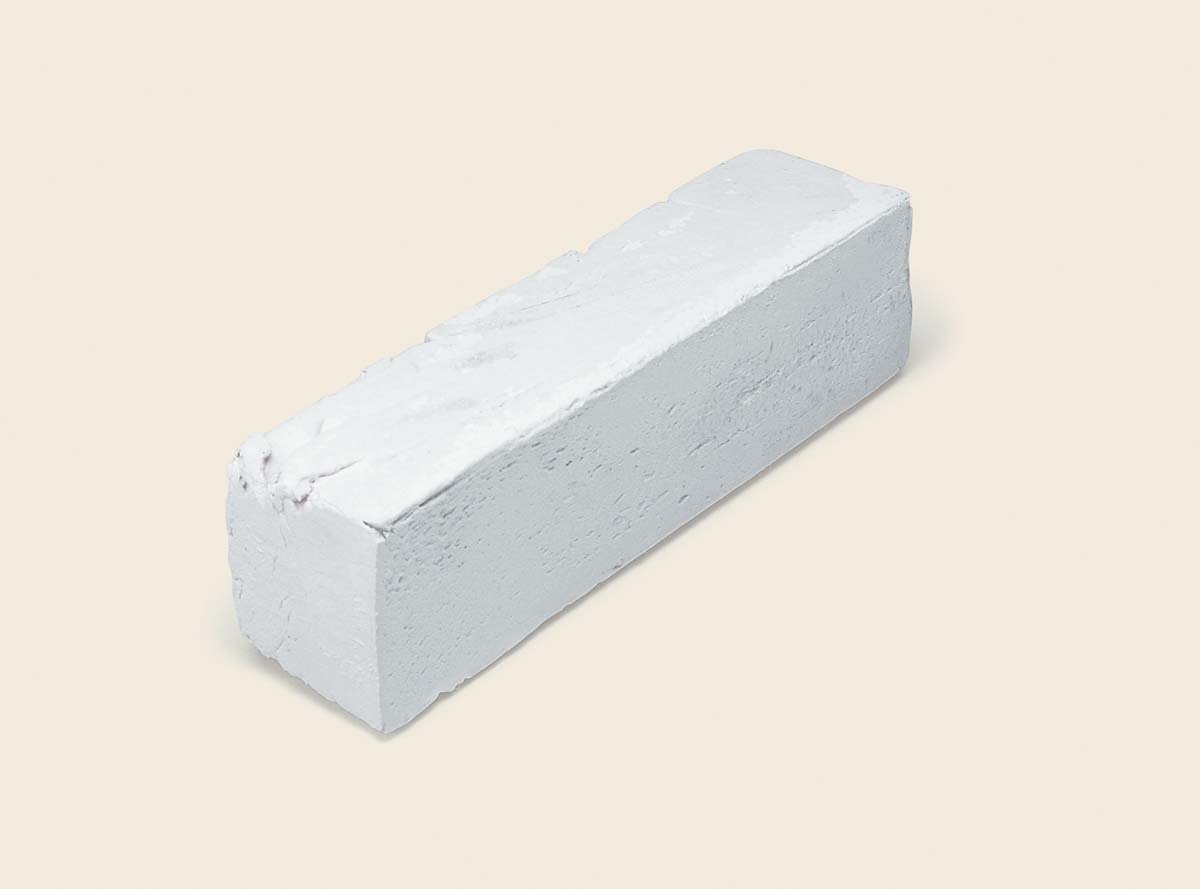 stick of white honing compound