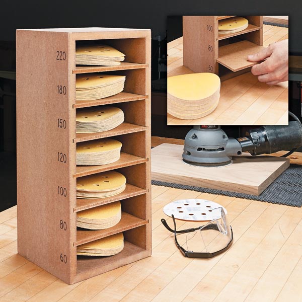 Packout Insert For 5 Sanding Disc Organizer (5SD) – 10-Spot Tools