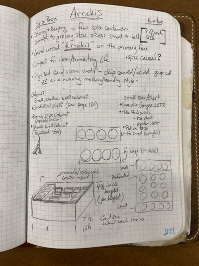 Notebook sketches