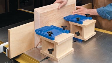 Table Saw Featherboard Upgrade for Tall Panels and Bevel Cuts