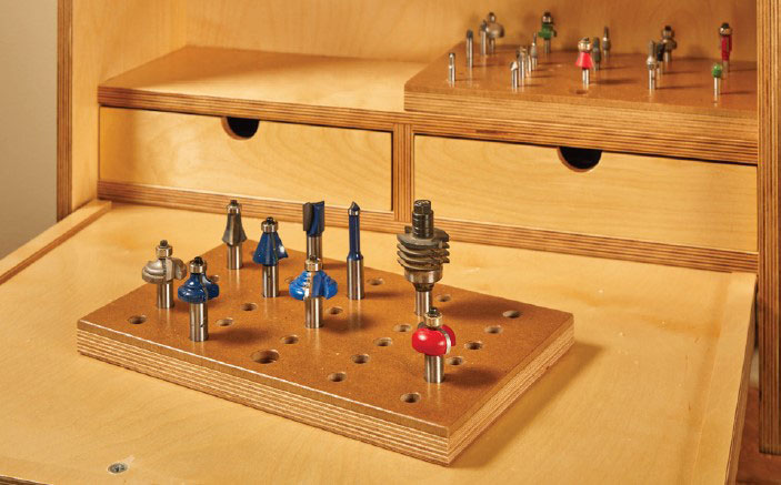 Rackbit Router Bit Storage System