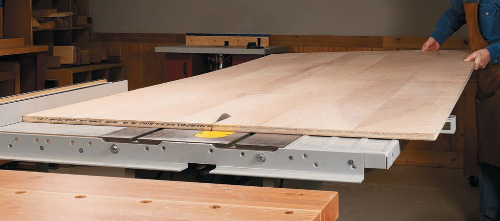 Perfect Plywood Panels On The Table Saw: Rough To Final Size