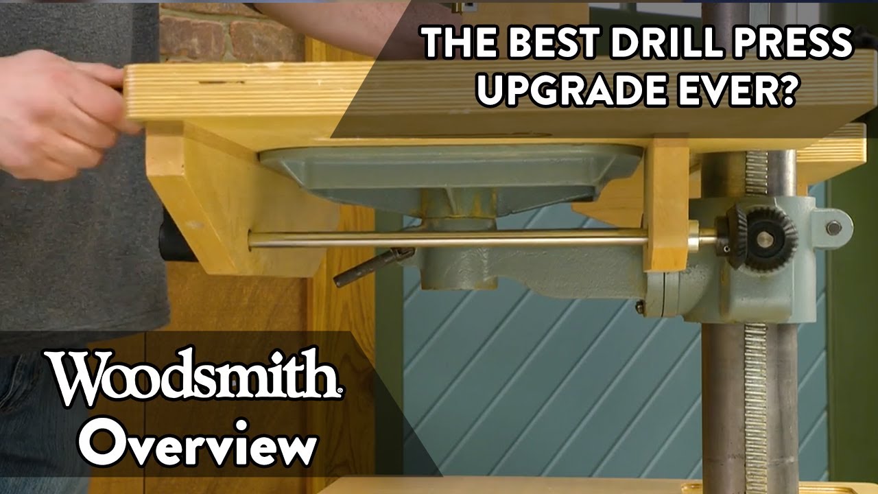 Upgrade Your Drill Press Table