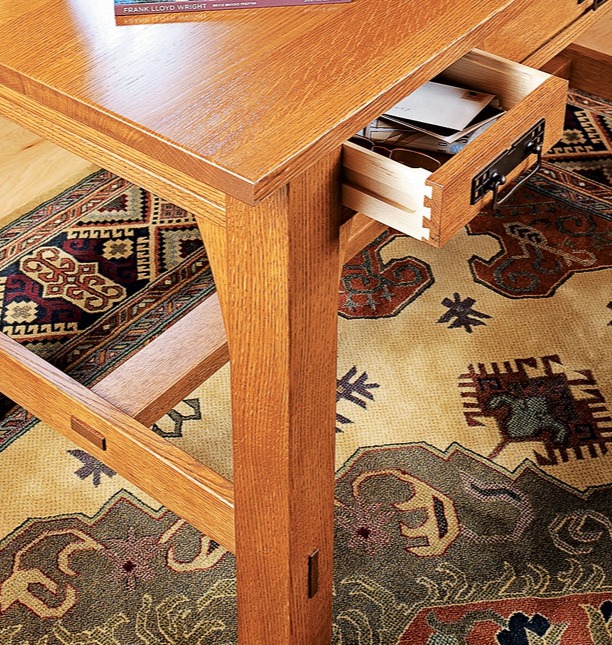 craftsman library table leg