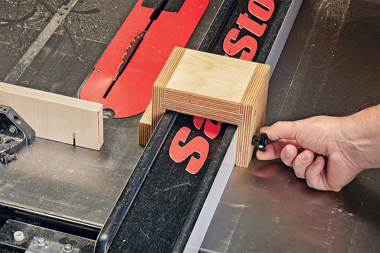 Safer Crosscuts With a Stand-Off Block