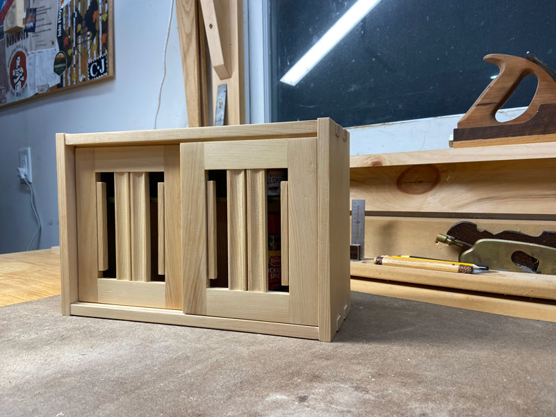 Spice box front view