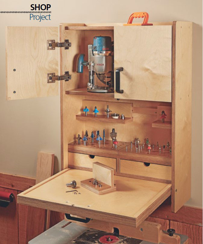 140 Router Cabinet by John Doyle
