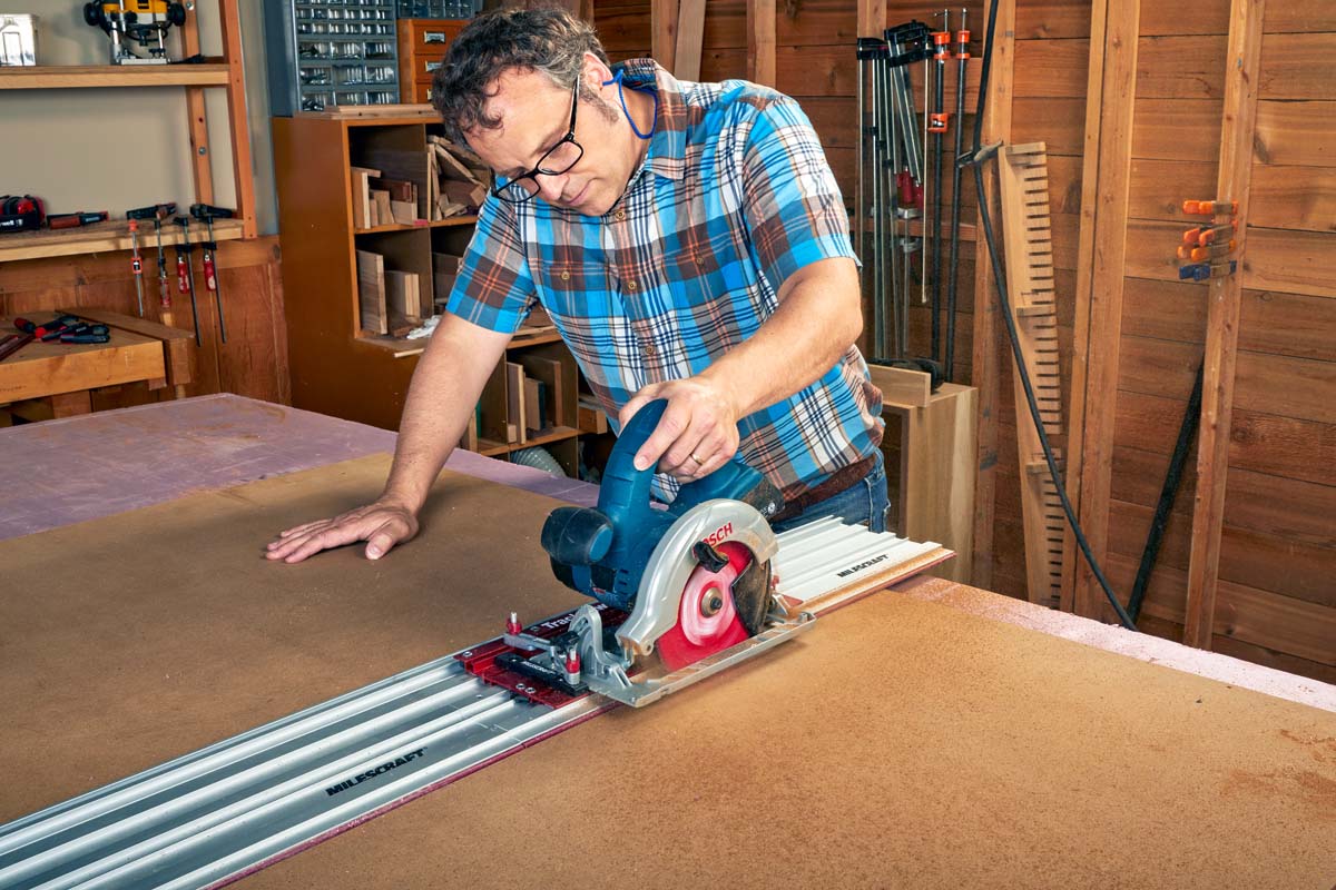 Milescraft Track Saw Guide