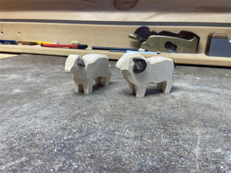 ShopNotes podcast carved animals