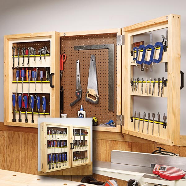 Space-Saving Tool Cabinet