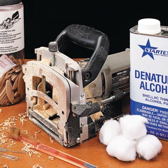 Biscuit Joiner Tune-Up: Cleaning, Blade Care & Adjustments