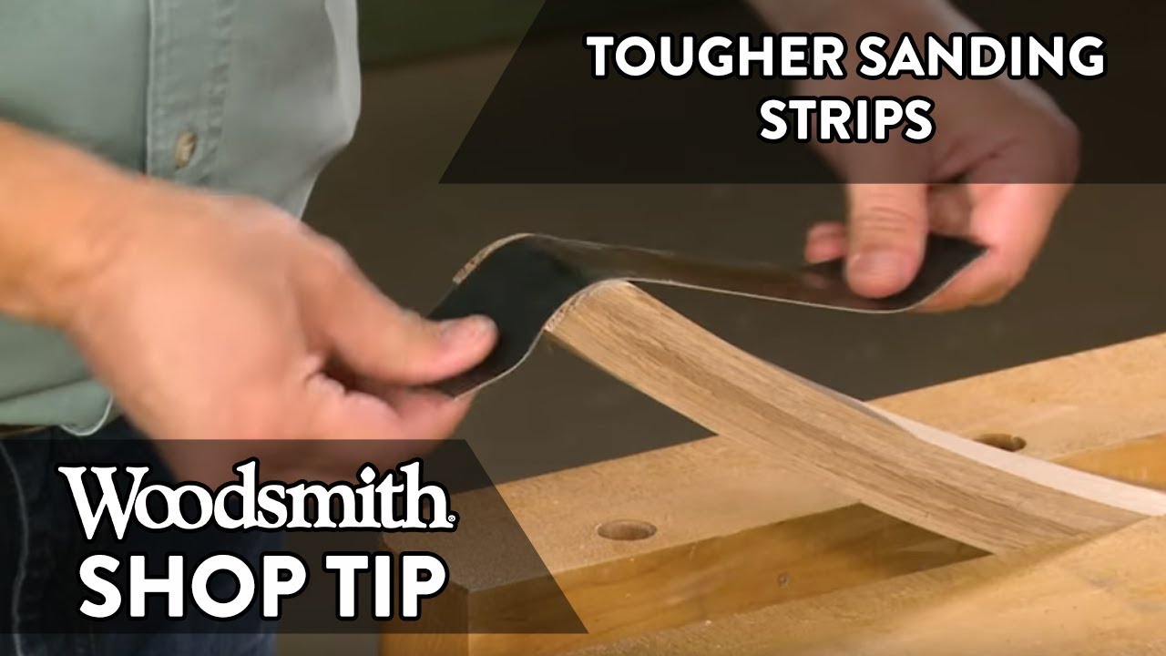 Tougher Sanding Strips