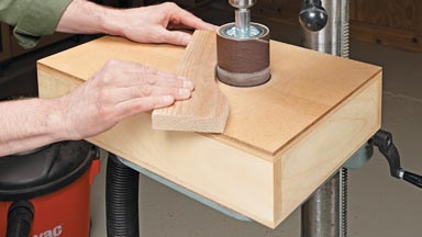 Dust-Free Sanding Table