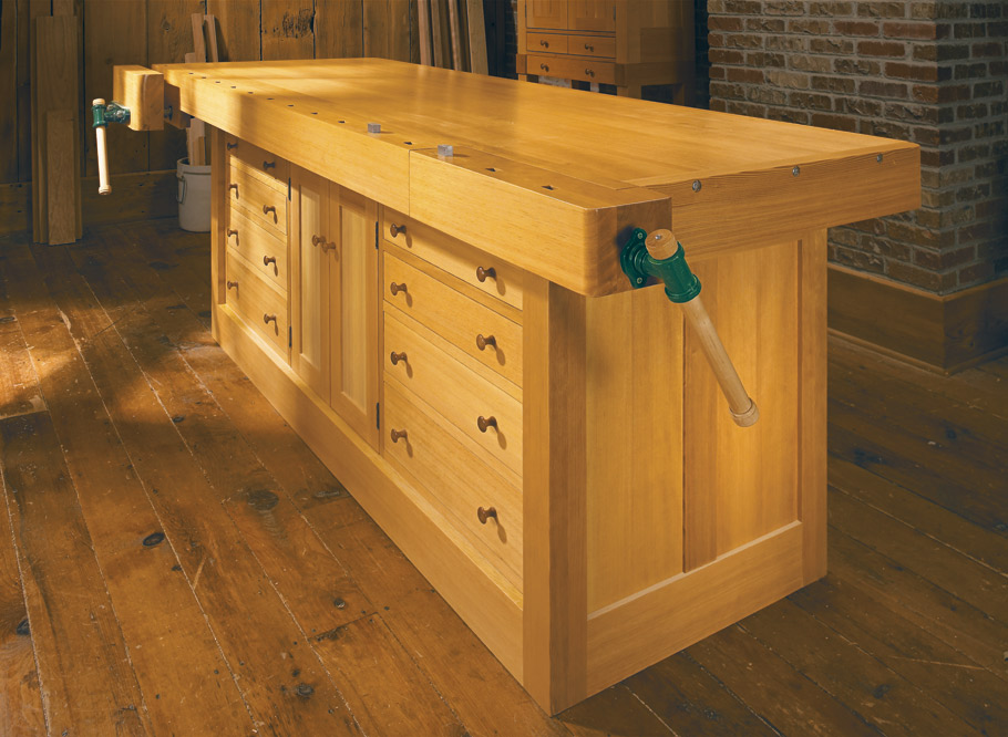 cabinet-base workbench