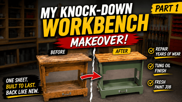 Knock-Down Workbench Upgrade | Part 1: Restoring a ShopNotes Classic