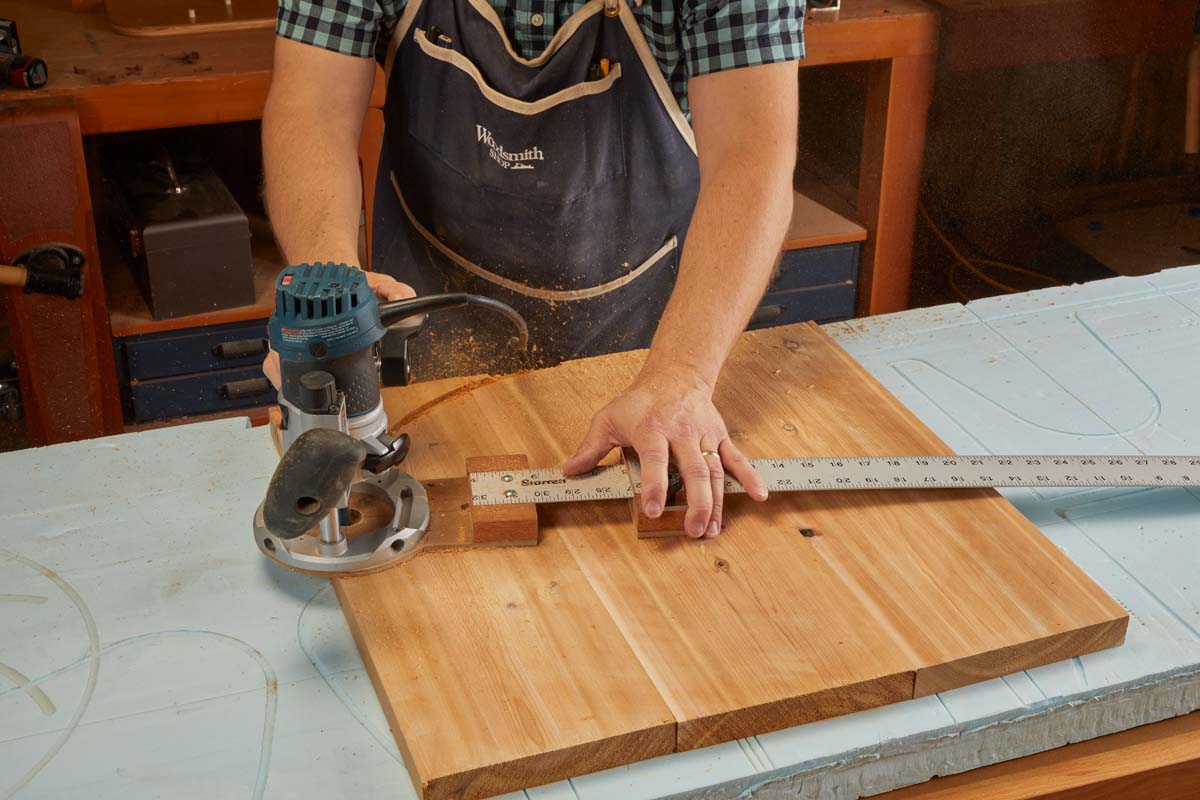 Router Jig for Cutting Circles