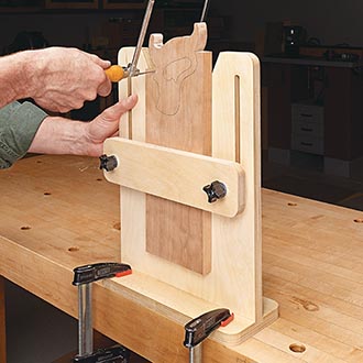 DIY Coping Saw Vise for Better Cutting Control