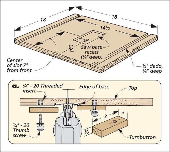 Diy jigsaw on sale cutting station