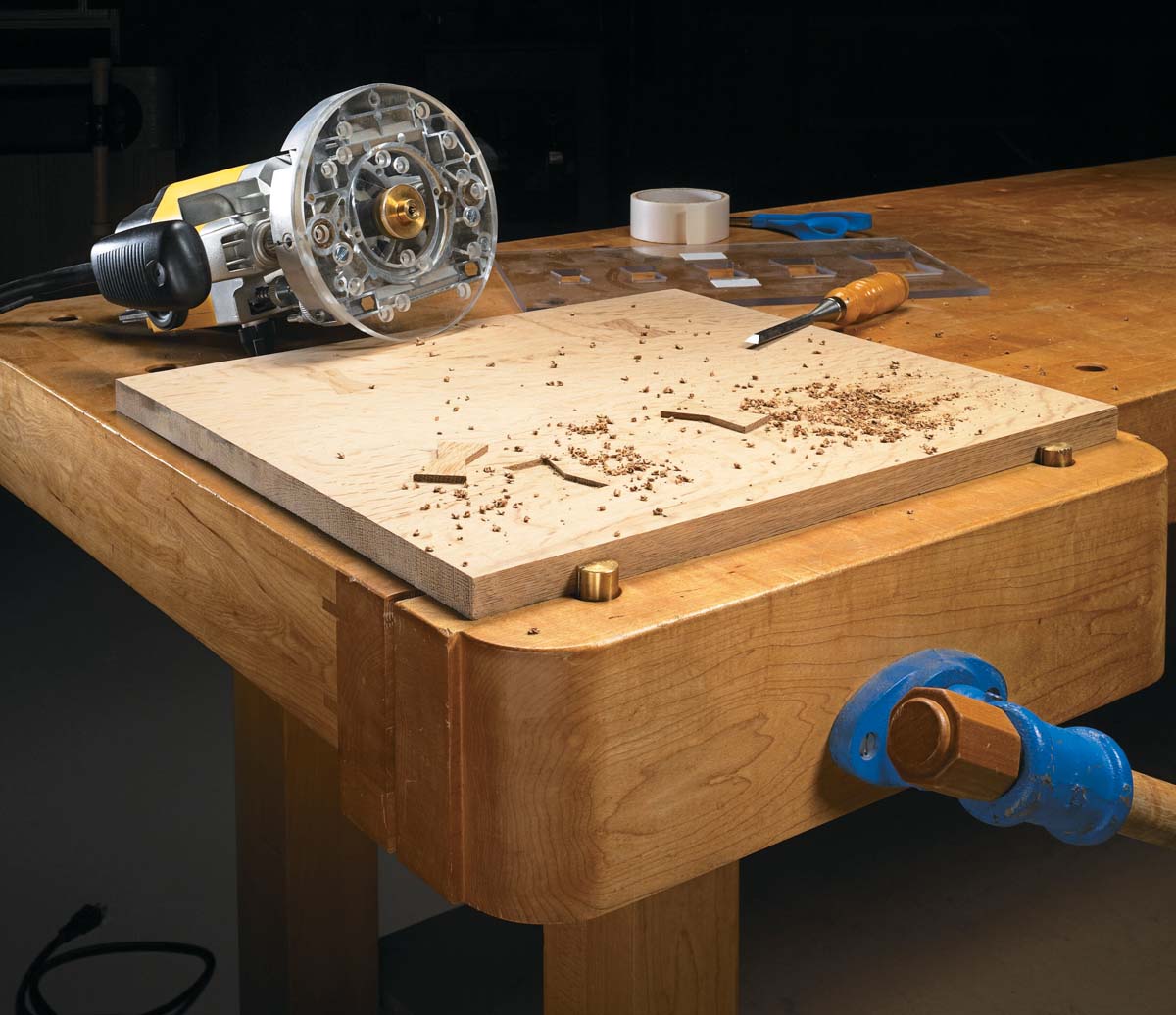 How To Use a Router Inlay Kit