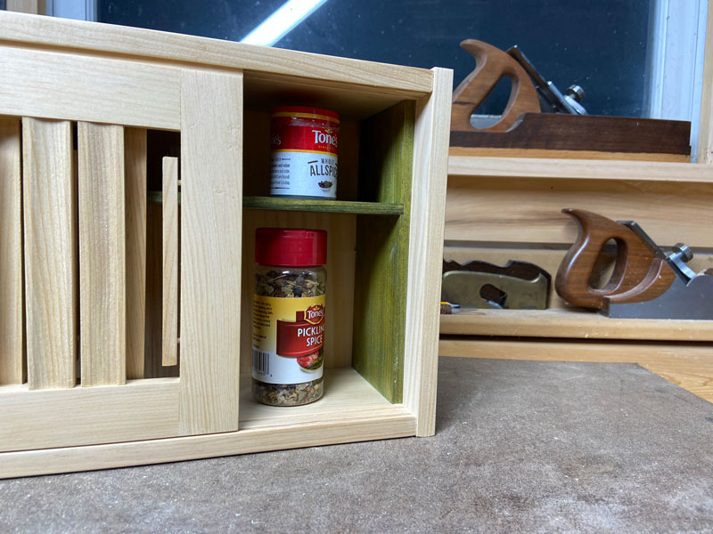 Insert shelf