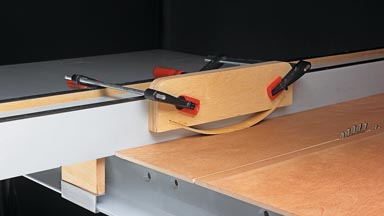 Table Saw Rip Fence Hold-Down for More Accurate Cuts