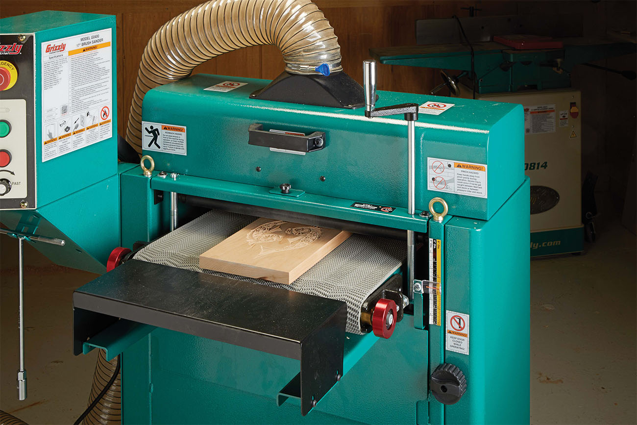 Review: Grizzly G0400 Brush Sander