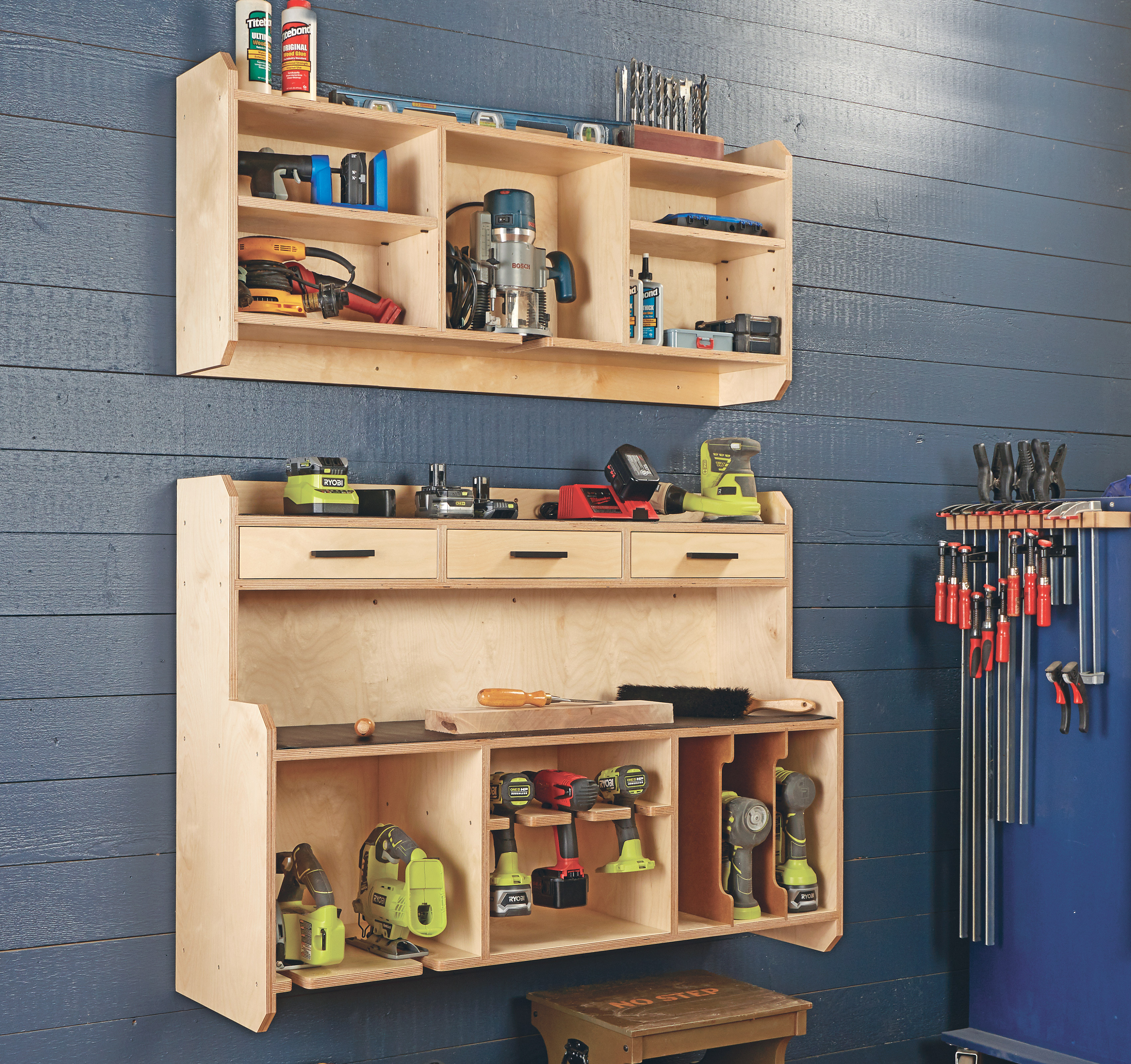 workshop organizer cabinet by John Doyle