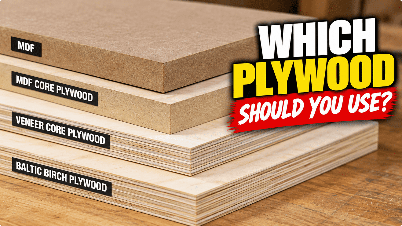 Choosing the Best Plywood for Woodworking: Baltic Birch, Veneer Core & MDF