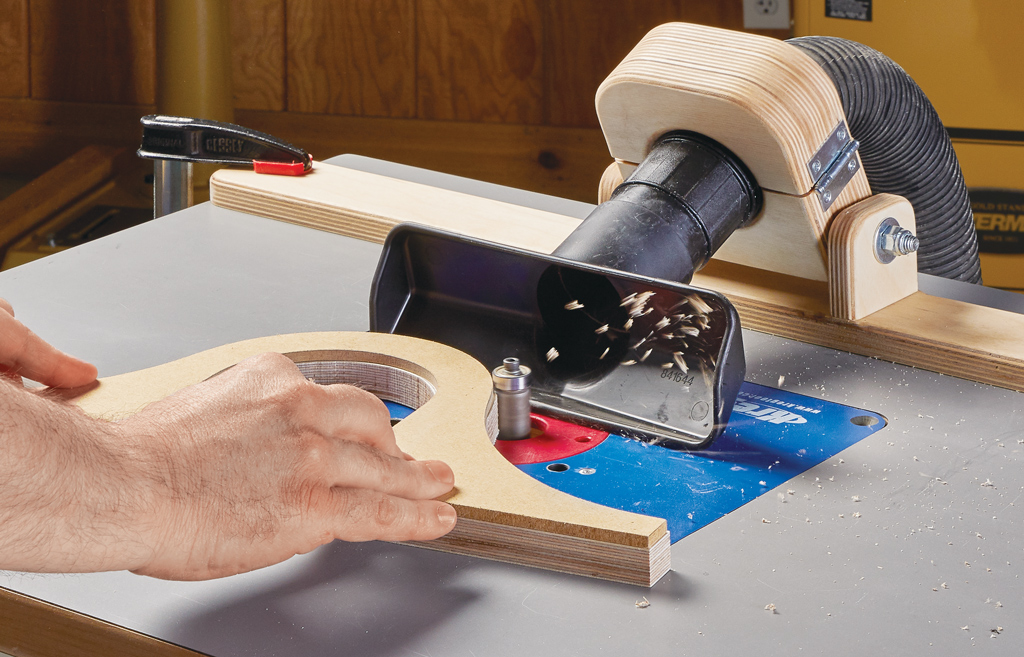 Woodsmith Folding Router Table Printed Standard Plan & Premium Shop Drawings