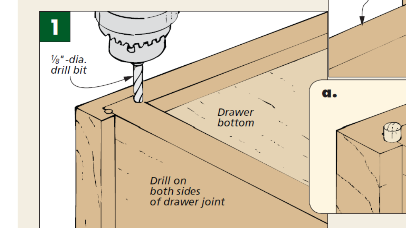 Locking Dowels for Dadoes