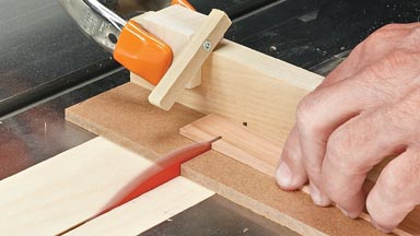 How to Cut Small Parts Safely on a Table Saw