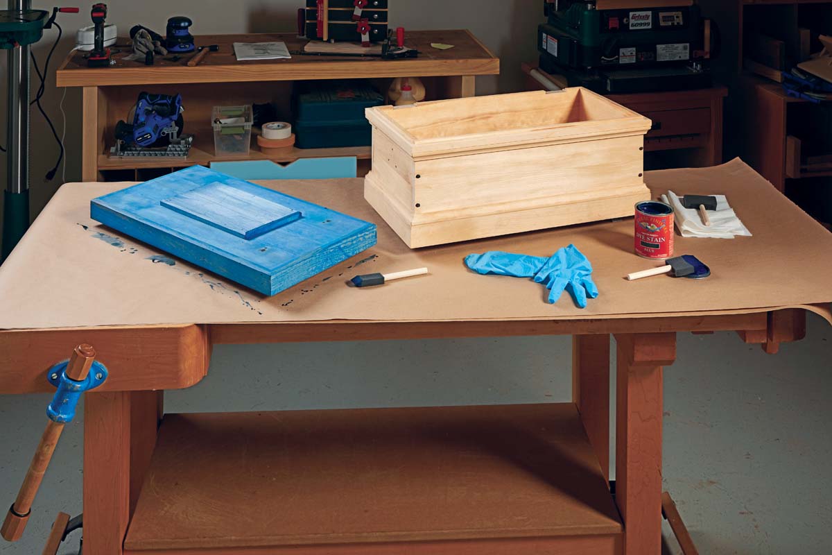 Adding Color To Pine