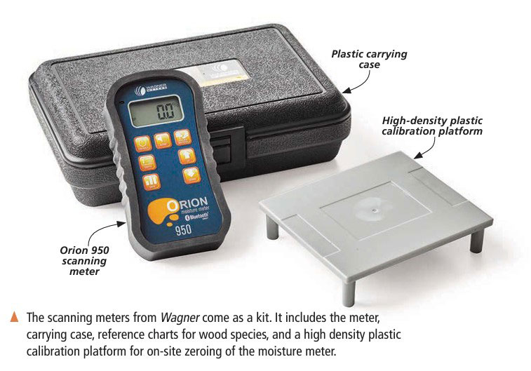 Orion® 950 Smart Pinless Wood Moisture Meter Kit