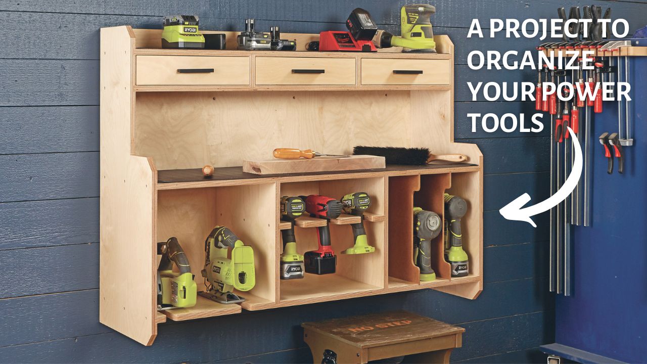 The Perfect Organizer for Your Power Tools!
