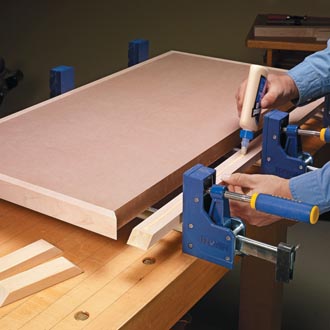 How to Make Seamless Mitered Edging for Wood Panels